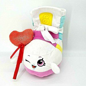 Shopkins Sneaky Sneaker Tennis Shoe Jumbo Pillow Heart Charm 10"+ Tall Sanitized